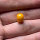 Musi raw mineral beeswax old type barrel beads single bead loose beads separated beads Buddhist beads bracelet single bead amber bracelet full density chicken oil yellow old type barrel.8mm/single