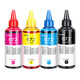 Cypress color is suitable for EPSON T672 ink L130 L1300 L310 L383 L101 ink bin printer Ink bin printer ink four-color set 672 (classic economic version)