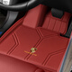 Banshu wird für 25 neue Porsche Cayenne Paramera Macan911taycan718 vollständig geschlossener Auto Fußpolster Bordeaux Red-Yizhen Cowhide- (Doppelschicht)) Paramera/Panamera