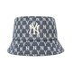 MLB official couple retro old flower fisherman hat sun hat versatile HTHV New York Yankees/Nakura S (head circumference is less than 57cm)