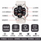 Casio (CASIO) men's watch G-SHOCK S810 series student outdoor sports quartz unisex watch dual display women's watch couple watch solar watch AQ-S810WC-7A