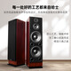 HAX163 Fieber-Grad-HiFi-Sprecher Dual 10-Zoll-Passive Haushaltsholz aus dem HiFi Haushalt Wohnzimmer High Fidelity Fieber-Grad-Audio-Kombination Set 163 Floor-Stufe + 698 Verstärker