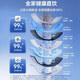 Purificador de agua de ángel Hogar Direct Bowning V6 Máquina potable 1.46L/min Experiencia 600 g Caudal de flujo Experiencia Purificador de agua Selección no llenadora [Dos piezas de cocina] Purificador de agua + delantero