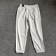 Adidas (Adidas) Jogginghose Herrenhosen 2025 Frühling und Herbst Casual Hosen Strickhosen Lose Lose bequeme atmungsaktive Hose IP3927 Hellgrau XL