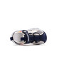 Snoopy (SNOOPY) children's shoes, children's sandals, Baotou anti-kick summer new style boys' breathable anti-slip medium and large children's outdoor sandals, 802 dark blue rice, size 27, inner length about 173mm