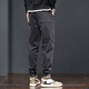 
Zhenweis casual pants men's spring and autumn new trendy brand work clothes loose harem pants ties legs sports long pants men 689 camel plus velvet + 689 dark gray plus velvet 3XL