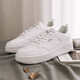 361 Air Force One 361 Damen Brettschuhe Springpaar Schuhe Herren- und Frauenschuhe Dicke einzige kleine weiße Schuhe Sport und Freizeitschuhe 361 Grad Weiß/Umweltgrau-Men's 6623 41