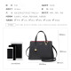 Cnoles bag women's leather bag large capacity women's shoulder crossbody handbag commuter work backpack birthday 520 Valentine's Day gift for girlfriend, wife, Mother's Day gift, practical gift for mom, black