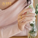 Lao Feng Xiang Sui Sui Ping An gold ring pure gold 999 ring couple ring birthday gift gold ring gold jewelry pure gold ring (about 4g) pure gold