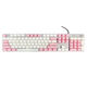 Logitech K845 mechanical keyboard cable 104 key backlight office e -sports girl red shaft high