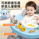 Living Stone (LIVING STONES) baby walker rejects o-leg baby 2024 baby children 1-3 years old anti-roll side multi-function foldable standard powder | Folding + lighting music + 7-speed adjustment