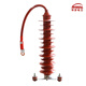 35kv zinc oxide arrester high voltage zinc oxide arrester high voltage arrester YH5WZ-51/134 YH5WZ-51/134Q-3 pieces