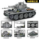 Compatible with Lego building blocks military tanks, huge boys birthday gift assembly toys for children aged 6-12, Type 85 tank [Send two boys + disassembly device]