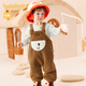 Balabala Children's Suit Boys Winter Clothes Girls Cotton Clothes Baby Overalls Two-piece Set Plus Velvet Brown-Bear Shape-50855 100 Balabala Children's Suit Boys Winter Clothes Girls Cotton Clothes Baby Overalls Two-piece Set Plus Velvet Brown-Bear Shape-50855 100