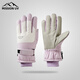 Misión UV Guantes cálidos para mujeres en otoño e invierno a prueba de viento y protección en frío más ciclismo de esquí de terciopelo y conducir guantes de pantalla táctil de bicicleta eléctrica