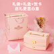 迪漫奇儿童首饰礼盒玩具套装女孩生日礼物DIY饰品打扮收纳饰品盒165件套
