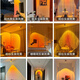 Whale and Light Sunset Sunlight Sun Never Sets Spotlight Embedded Entrance Mural Light Corridor Wall Washer White Embedded Sunset Lamp-Sunset Red 10 Watts