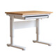 Genji Wooden Language Muebles para niños Tabla de estudio para niños Escritura de madera sólida Descripción de estantería Integrada Tabla de trabajo de los estudiantes de la escuela primaria Home Multifuncional Simple Hogar (Junta completa) Mesa de estudio de 1 metro