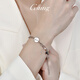 GsunG Platinum Women's Bracelet PT950 New Fashion Star Star Bracelet Simple Platinum Bracelet Women's Attractive Gift Priced by Gram, Contact Customer Service for Gold Price before Buying