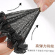 
Smart Friends Children's Headdress Girls Hair Accessories Girls Hair Net Rubber Band Hair Pin Practice Dance Dressing Hair Set 34 pieces Black