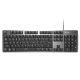 罗技（Logitech） K845 机械键盘有线游戏电竞电脑办公全尺寸发光 104键 吃鸡 英雄联盟键盘鼠标键盘套装 K845-红轴