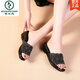 Sandalias de suela gruesa para mujeres en verano