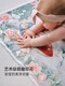 Eichefamilie Dreischichtig wasserdichtes Baby Urin-Separator-Pad Neugeborenen Pflegekissen waschbar atmungsable große Bettblatt 70x90 cm [Elf-Tagebuch] Dreischichtiger Urinseparator Instant Saugstruktur 70 x 90 cm