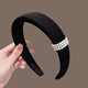 Dongyi's carefully selected headband for women Xu Yan's same style high-ceiling sponge headband, high-end, simple and exquisite, hair card headband outside washing face