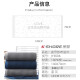 Gold bath towel men's dark AB double-sided double-layer gauze household cotton absorbent towel pure cotton soft and not easy to shed lint bath towel - gray