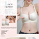 Aimu Autumn and Summer Underwear Women's Thin Tube Top Seamless Wireless Pull-up Anti-sagging Half Cup Push-up Bra White Bra L 36/80ABC Suitable (115-125Jin Jin equals 0.5kg)