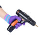 [Ladies' Small] Jishou A698 Labor Protection Gloves Rubber Waterproof and Anti-Slip Breathable Construction Site Labor and Work Jishou Wear-resistant A688S 24 Double
