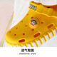 Big Mouth Monkey (Paul Frank) hole shoes sandals men's slippers outdoor leisure travel two-wear beach shoes comfortable wear-resistant breathable bag head light purple (women's style) 37-38 standard code
