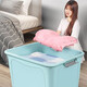 Chenzhi Shangpin plastic storage box extra large toy storage box extra large capacity dormitory quilt clothes storage box wholesale blue 37*27*21cm (30# wheelless 15#)