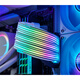 JONSBO Rainbow Bridge DY-2 12+4pin graphics card neon cable (12VHPWR graphics card luminous extension cable/5V ARGB divine light synchronization)