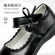 Shepherd boy cowboy shoes girls black leather shoes genuine leather children's performance shoes student single shoes etiquette flower girl school shoes cowhide soft bottom 8803 black oil black Guangzhou Shenzhen next day delivery 32 inner length 20.6CM
