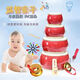 菲铭玩具鼓小鼓牛皮小孩儿童鼓幼儿园小鼓敲打鼓堂鼓锣鼓打击乐器批发 10寸 牛皮鼓+鼓棒背带
