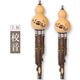 Yunnan Zizhulang Hulusi Musical Instruments Beginner Professional Performance Tuning Durable Seven-hole Zizhu Three-tone Hulusi C-down B-down DGF Primary School Student C-module No books