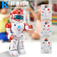 El robot inteligente de juguete para niños JJRIC puede hablar con niños de 3 a 6 años para regalos de cumpleaños para niñas de 8 años de edad de 10 años K19 [azul] Diálogo de voz + Modelo de actualización de aplicaciones para regalos para niños de alta gama para niños y niñas