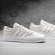 阿迪达斯 （adidas）帆布鞋男鞋复古运动鞋百搭低帮休闲鞋板鞋海外直邮 AW3889白色 42