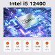 GALAX Intel Core I5 12400 Barebone Financial Accounting Enterprise Procurement Design Home Business Office Desktop Assembly Computer Configuration Two 12400+16G+512G