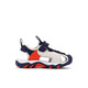 Snoopy (SNOOPY) children's shoes, children's sandals, Baotou anti-kick summer new style boys' breathable anti-slip medium and large children's outdoor sandals, 802 dark blue rice, size 27, inner length about 173mm