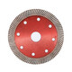 Red Knight ceramic tile cutting blade diamond thin dry cutting angle grinder cutting machine blade gold porcelain maker 110mm (red)