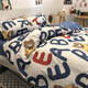 Student three-piece dormitory boys' special dormitory bed four single bedding quilt cover Slow Bear 1.5m four-piece set quilt cover 150cm 200cm/