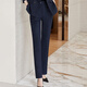Sugargirl Autumn and Winter Small Suit Suit Women's Casual Commuting Professional Wear Women's Suit Jacket Teacher Workplace Manager Formal Wear Navy Blue Suit + Pants L
