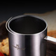 GOLDEN KEY 304 stainless steel double-layer insulated water cup with lid 500ml tea cup anti-scalding men's and women's office cup GK-SB500G-Z