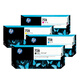 
HP (HP) 728 ink cartridge original 300ML (for machine t830/t730 plotter ink cartridge) 728B four-color set (black 300ML color 300ML)