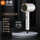 Xiaomi Mijia (Ml) same style hair dryer, high power, no harm to hair, hair salon hair dryer, negative ion hammer hair dryer, student home hair dryer, hot and cold air blowing hair, space gray 1800W wind power upgrade + double layer insulation