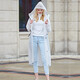 Jetta Erwachsene Regenmantel Lange Männer und Frauen im Freien modische Slim Rain Coat Poncho Jacket Wanderung und Bergsteigerin einzelnes Paar fischend durchscheinend TPU Regenmantel weiß (weiblich)