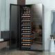 BAIKAILUN double-door double-temperature red wine cabinet mirror glass double-door constant temperature wine cabinet embedded home living room refrigerator moisturizing large-capacity office tea liquor beverage display cabinet 1.78 meters | dual-temperature mirror | red wine ice bar style 58 bottles thin style
