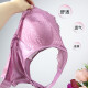 Special prosthetic breast bra after surgery, two-in-one silicone fake breasts, fake breast underwear, no steel ring bra, purple left 80B